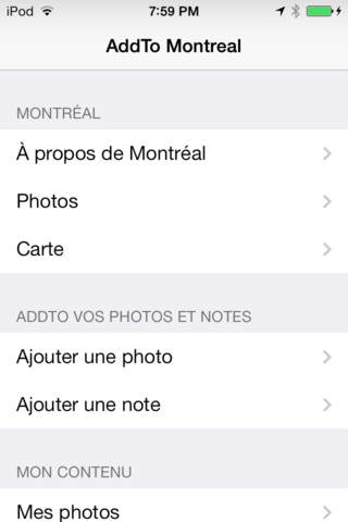 AddTo Montreal screenshot 4