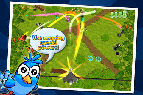 Bombing Bird: Tap n' Splat screenshot 2