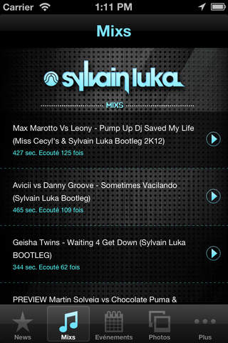 DJ Sylvain Luka screenshot 2