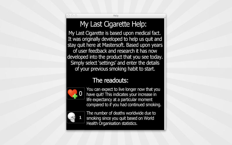 My Last Cigarette - Stop Smoking and Stay Quit
