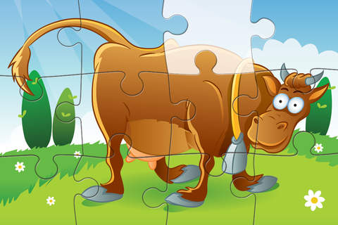 Farm - Jigsaw Puzzle Game for Kids screenshot 2