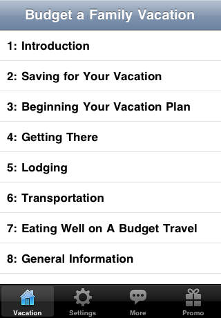 How to Budget a Family Vacation screenshot 2