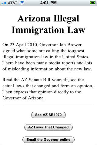 AZ Immigration Law