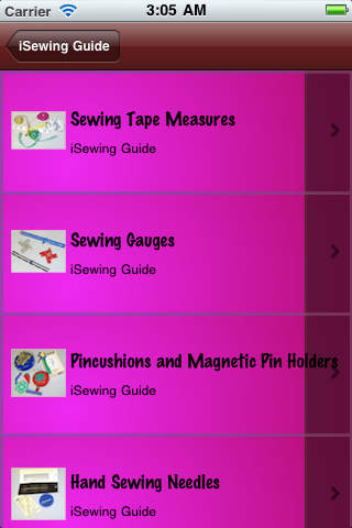 iSewing Guide screenshot 4