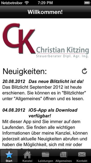 免費下載商業APP|Steuerberater Christian Kitzing app開箱文|APP開箱王