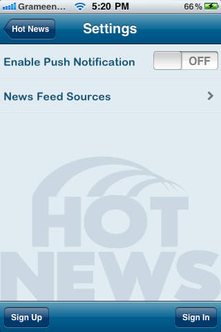 Hot News screenshot 3