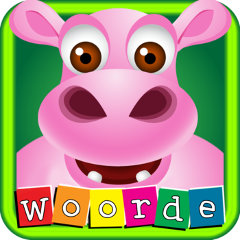 First Afrikaans words with Phonics: Educational game for children with Purple Hippo LOGO-APP點子