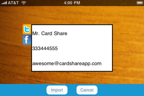 CardShare screenshot 4