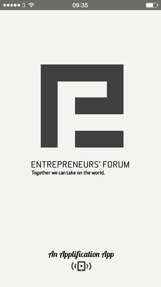 Entrepreneurs' Forum: Event Planner