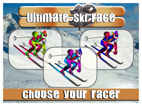 【免費遊戲App】Ultimate Ski Race Free :Down Hill Slipstream mountain Challenge-APP點子