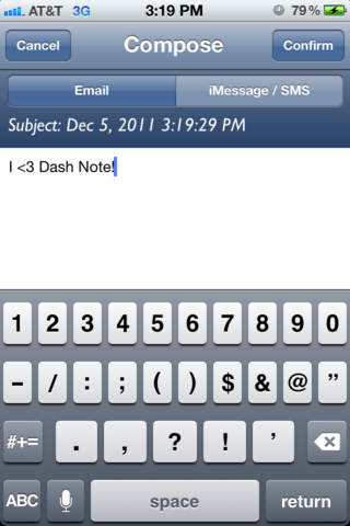 Dash Note screenshot 2