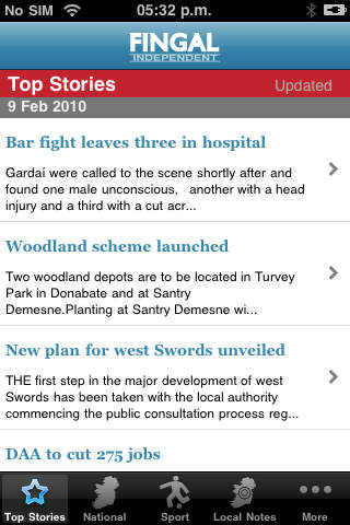 iPhone Screenshot 1