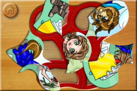 【免費遊戲App】fairy tales puzzles lite-APP點子