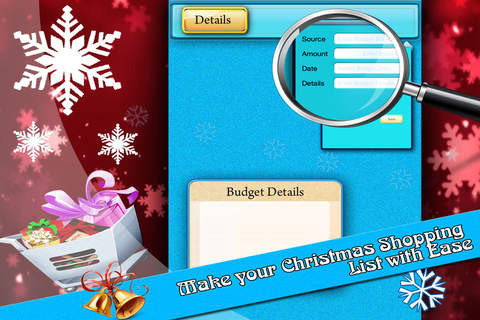 Christmas Gift Budgeter Pro screenshot 4
