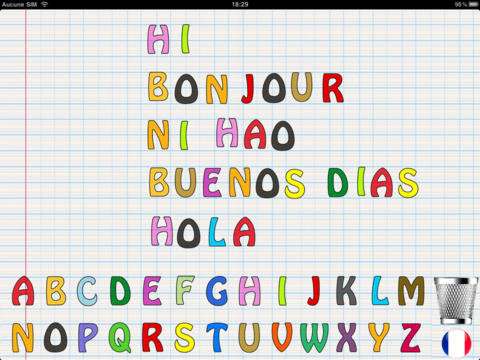 Alphabet Tablet HD for iPad screenshot 2