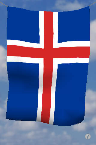 iFlag Iceland - 3D Flag screenshot 4