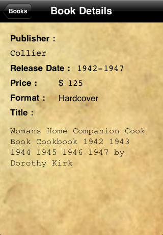 Collectible Cook Books Price Guide screenshot 4