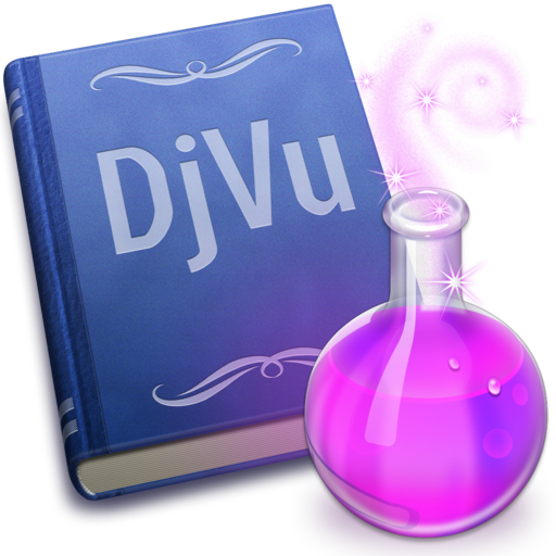 DjVuReader mobile app icon