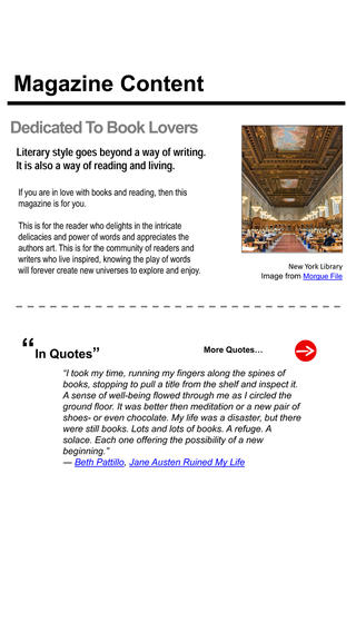 【免費生活App】Literary Lifestyle Magazine-APP點子