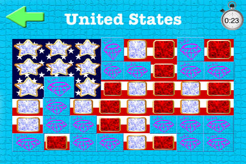 Diamond It: Flags of the World screenshot 3