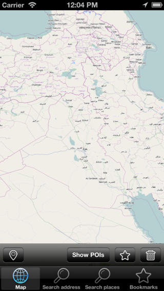 【免費旅遊App】Offline Map Iraq (Golden Forge)-APP點子