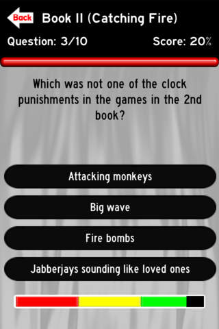 Hunger Games Trivia Challenge screenshot 2
