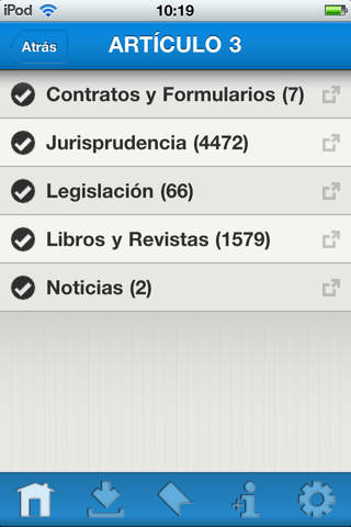 vLex Mobile, legal research anytime, anywhere screenshot 4