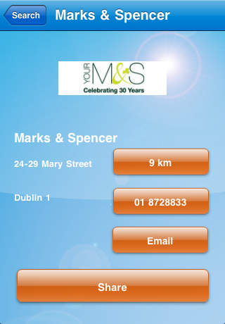 One4all Gift Cards Store locator - Ireland screenshot 3