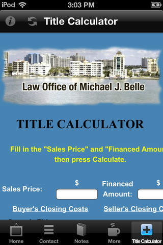 Florida Title Closing Calculator screenshot 4
