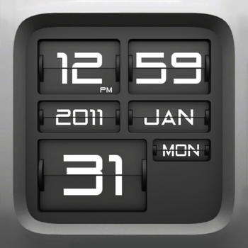 Flip Clock 3D for iPad LOGO-APP點子