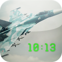 Aircraft Photo Clock (Featuring art from ACE COMBAT ASSAULT HORIZON) mobile app icon