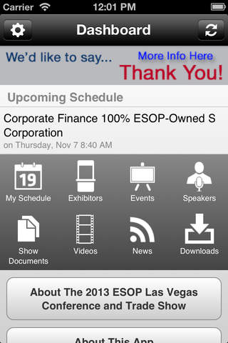 The 2013 ESOP Las Vegas Conference and Trade Show screenshot 2