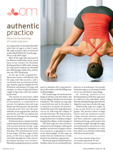 Australian Yoga Journal