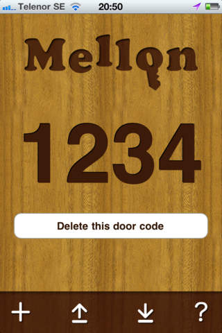 【免費工具App】Mellon! Door Codes-APP點子