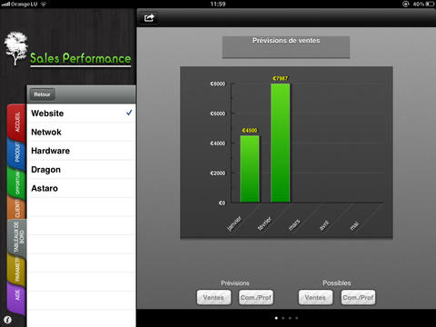 Sales Performance screenshot 4