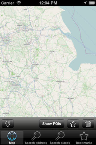 Map East Midlands, England (Golden Forge) screenshot 2