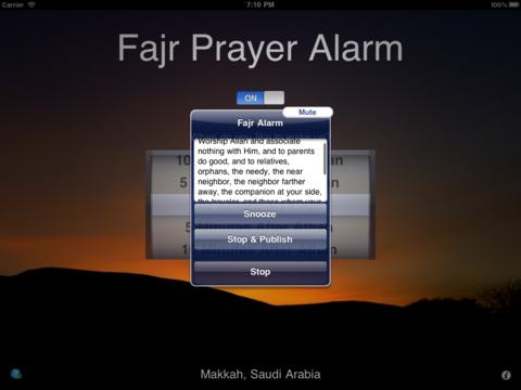 【免費旅遊App】منبه صلاة الفجر Fajr Alarm - Year round Dawn time calculator and muslim prayer clock for the 