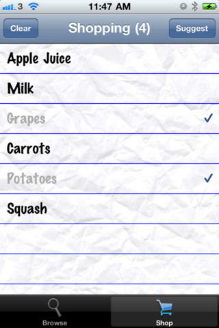 Groceries by jApps screenshot 4