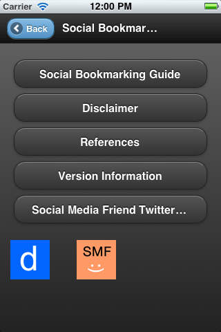 Social Media Friend Social Bookmarking Guide screenshot 2
