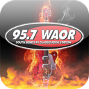 95.7 WAOR South Bend’s #1 Classic Rock Station mobile app icon