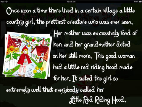 Little Red Riding Hood For iPad screenshot 3