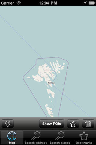 Offline Map Faroe Islands (Golden Forge) screenshot 2