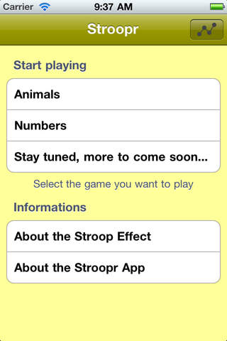 Stroopr screenshot 2