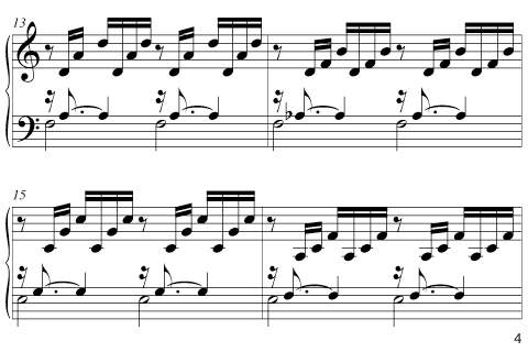 ♫ Prelude in C, Bach screenshot 4