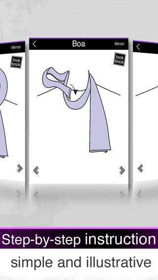 【免費書籍App】Scarf Fashion Designer Free - how to tie scarves-APP點子