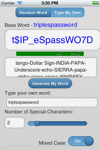 Triple S Password screenshot 3