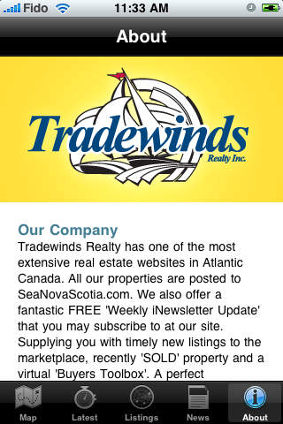 【免費商業App】Tradewinds Realty - Nova Scotia Real Estate-APP點子