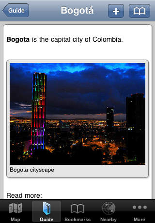 Bogota Offline Map & Guide screenshot 3