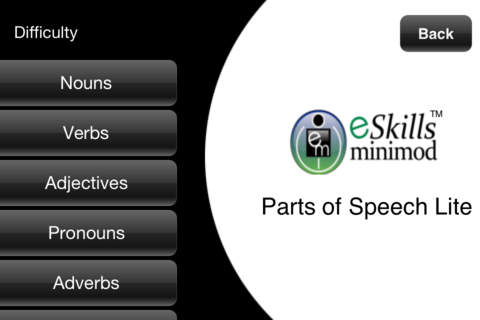 MiniMod Parts of Speech Lite screenshot 2