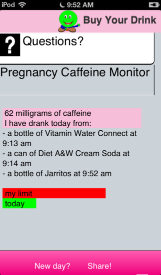 PregnancyCaffeineMonitor
